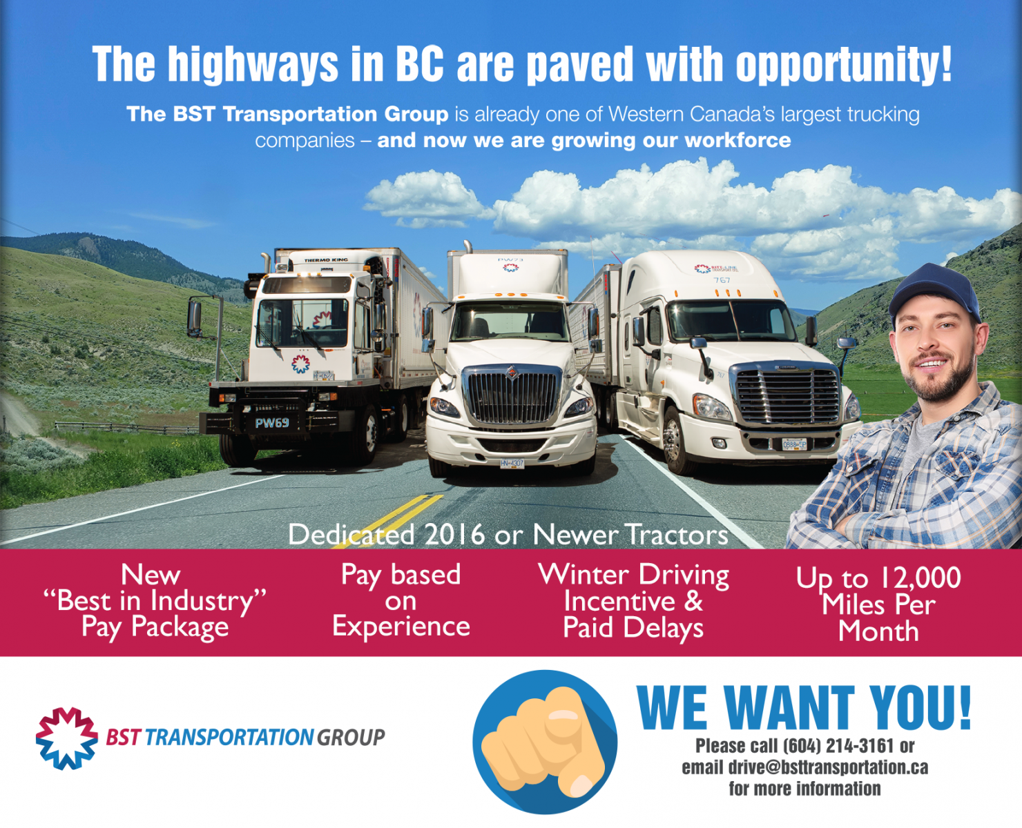 Long haul truck driving jobs bc